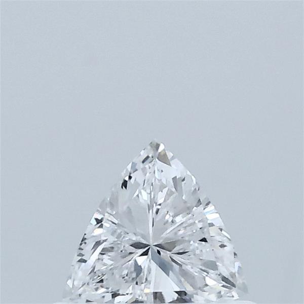 0.36 Carat Triangular Lab Grown Diamond, Very Good Polish, D Color, VVS2 Clarity