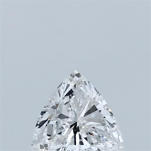 0.37 Carat Triangular Lab Grown Diamond, Very Good Polish, D Color, VVS1 Clarity