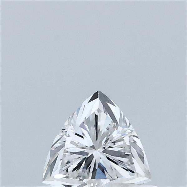 0.37 Carat Triangular Lab Grown Diamond, Very Good Polish, D Color, VVS2 Clarity