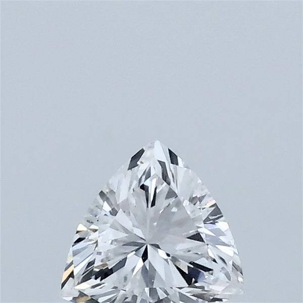 0.37 Carat Triangular Lab Grown Diamond, Very Good Polish, D Color, VVS2 Clarity