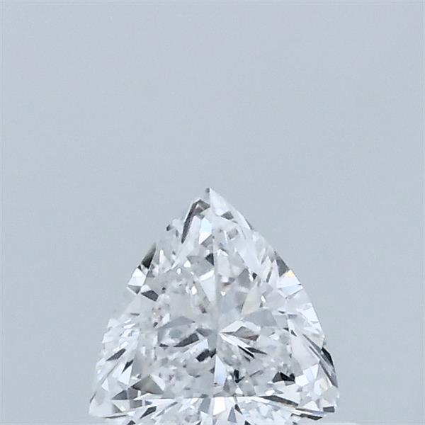 0.37 Carat Triangular Lab Grown Diamond, Very Good Polish, D Color, VVS2 Clarity