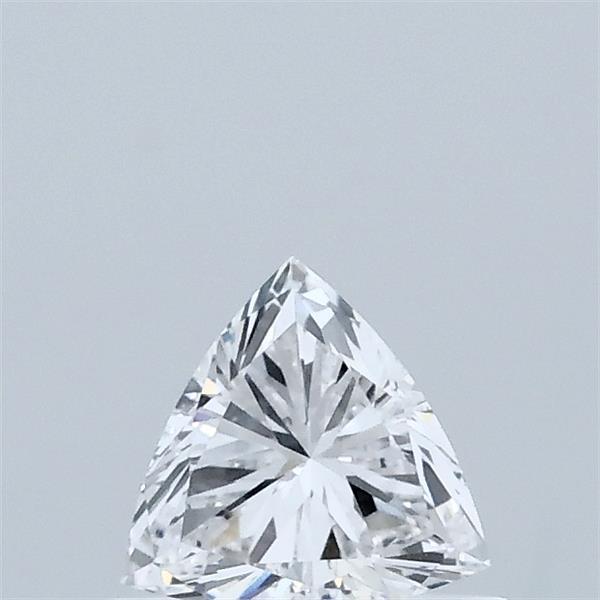 0.38 Carat Triangular Lab Grown Diamond, Very Good Polish, D Color, VVS2 Clarity
