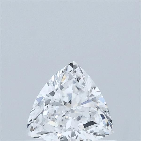 0.40 Carat Triangular Lab Grown Diamond, Very Good Polish, D Color, VVS1 Clarity