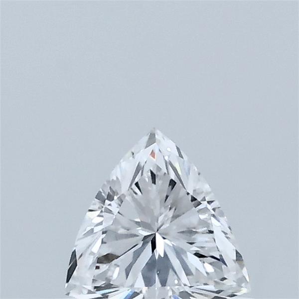 0.40 Carat Triangular Lab Grown Diamond, Very Good Polish, D Color, VVS2 Clarity