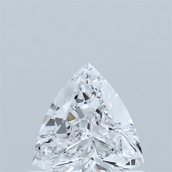 0.42 Carat Triangular Lab Grown Diamond, Very Good Polish, D Color, VVS2 Clarity