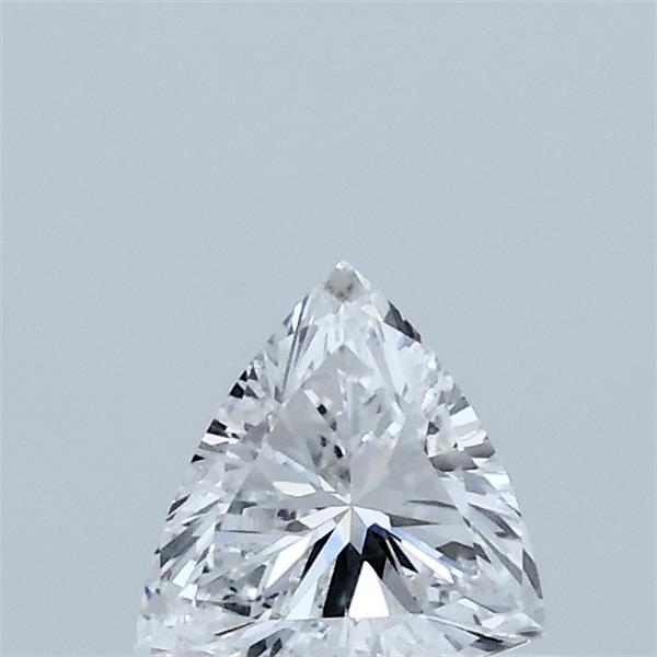 0.44 Carat Triangular Lab Grown Diamond, Very Good Polish, D Color, VVS2 Clarity