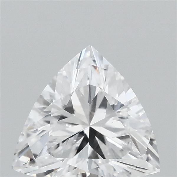 0.46 Carat Triangular Lab Grown Diamond, Very Good Polish, D Color, VVS2 Clarity