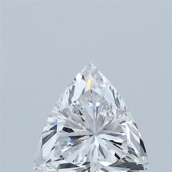 0.56 Carat Triangular Lab Grown Diamond, Very Good Polish, D Color, VS1 Clarity