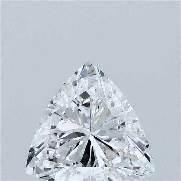 0.81 Carat Triangular Lab Grown Diamond, Very Good Polish, E Color, VS1 Clarity