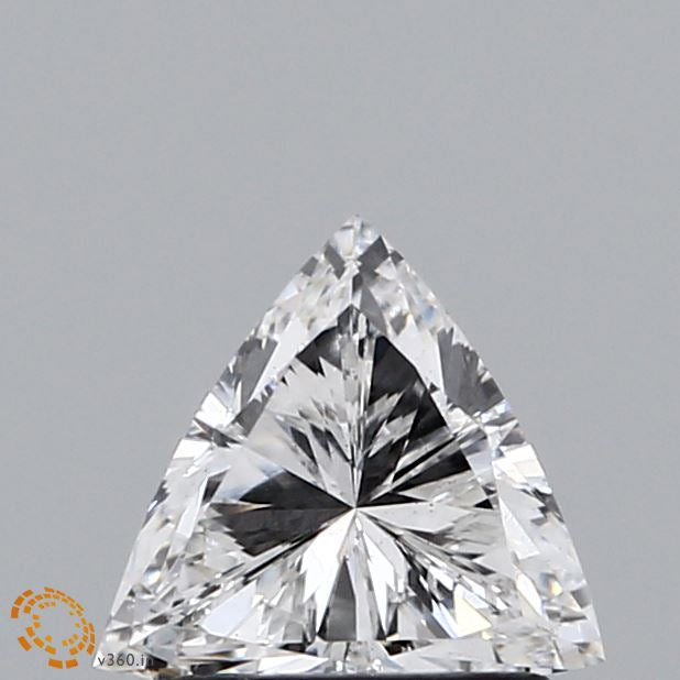 1.00 Carat Triangular Lab Grown Diamond, Excellent Polish, E Color, VS2 Clarity