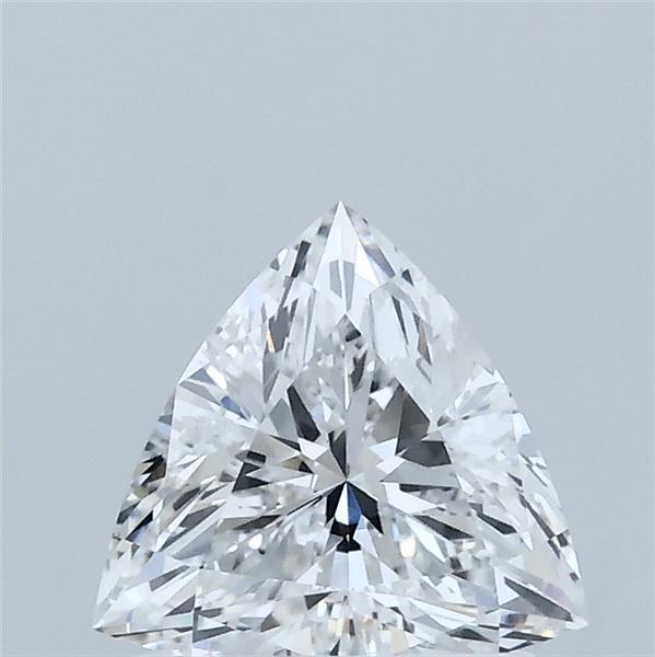 1.01 Carat Triangular Lab Grown Diamond, Excellent Polish, D Color, VVS2 Clarity