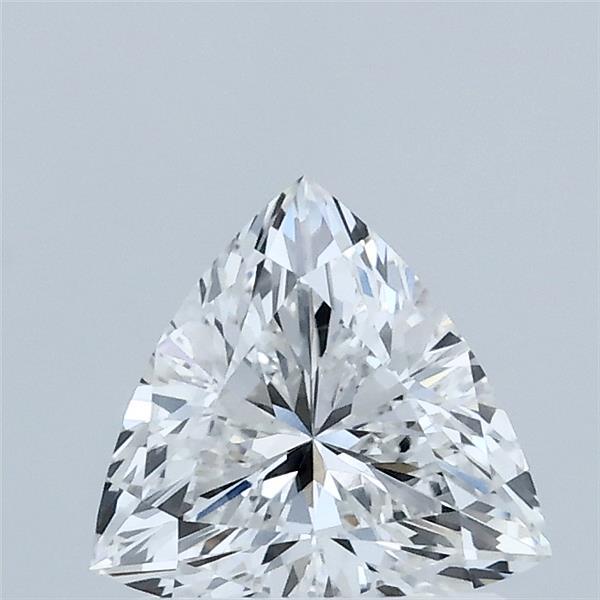 1.03 Carat Triangular Lab Grown Diamond, Excellent Polish, D Color, VVS1 Clarity