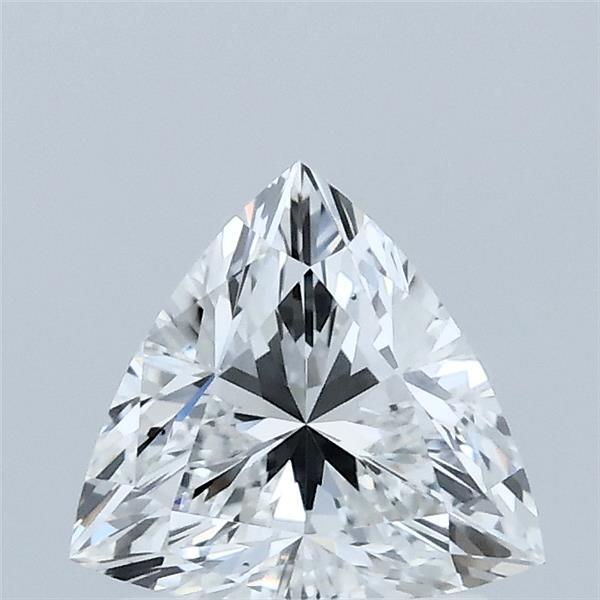 1.10 Carat Triangular Lab Grown Diamond, Excellent Polish, E Color, VS1 Clarity
