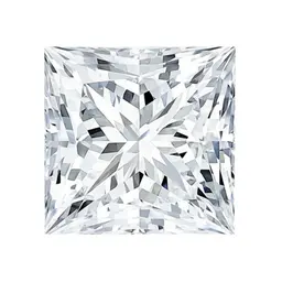 Princess cut lab-grown diamond