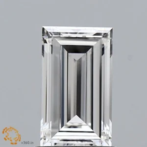 CC-BA-105-EX-G-VVS2-Nx-01-389-A 1.05 Carat Baguette Lab Grown Diamond, Excellent Polish, G Color, VVS2 Clarity