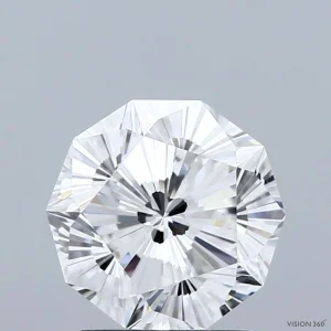 CC-DMB-207-EX-E-VS1-NGA-15-32-E 2.07 Carat Decagon Modified Brilliant Lab Grown Diamond, Excellent Polish, E Color, VS1 Clarity