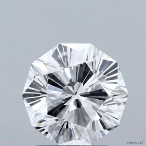 CC-DMB-210-EX-D-VS1-NGB-34-608 2.10 Carat Decagon Modified Brilliant Lab Grown Diamond, Excellent Polish, D Color, VS1 Clarity