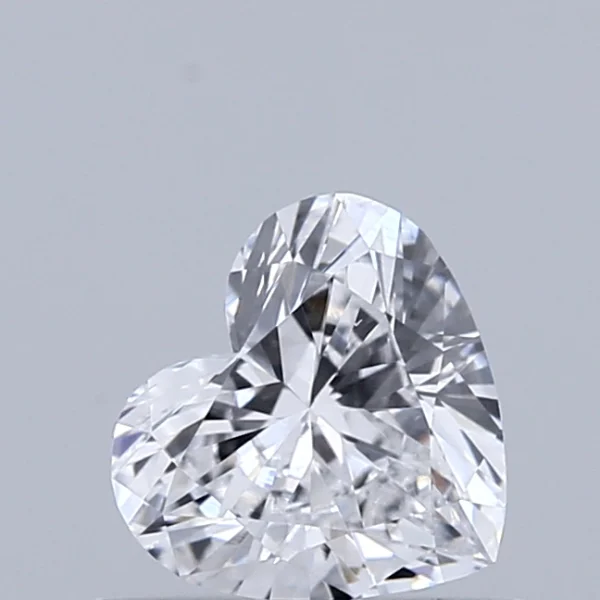 CC-HE-055-VG-D-VVS2-NGS-05-695-B 0.55 Carat Heart Lab Grown Diamond, Very Good Polish, D Color, VVS2 Clarity