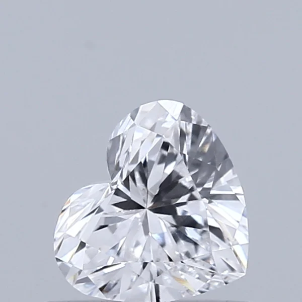 CC-HE-062-VG-D-VVS2-NGS-05-337-A 0.62 Carat Heart Lab Grown Diamond, Very Good Polish, D Color, VVS2 Clarity
