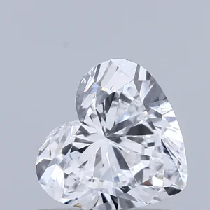 CC-HE-095-VG-D-VVS2-NGS-04-468-A 0.95 Carat Heart Lab Grown Diamond, Very Good Polish, D Color, VVS2 Clarity