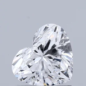 CC-HE-104-EX-D-VVS1-NGS-05-116-A 1.04 Carat Heart Lab Grown Diamond, Excellent Polish, D Color, VVS1 Clarity