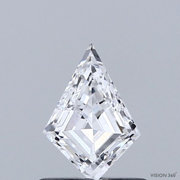 CC-KI-055-VG-D-VVS2-NGS-05-208-E 0.55 Carat Kite Lab Grown Diamond, Very Good Polish, D Color, VVS2 Clarity