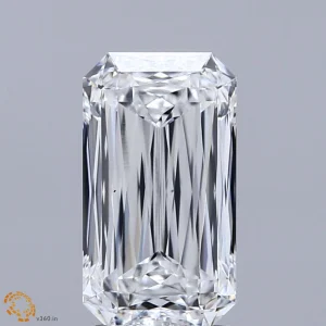 2.41 Carat Lcriss Lab Grown Diamond, Excellent Polish, E Color, VS1 Clarity