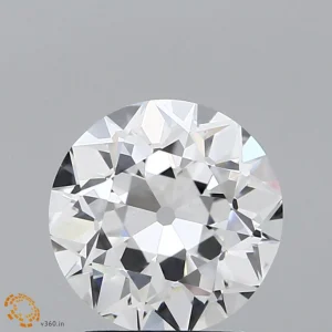 CC-OEC-200-EX-F-VS1-NGX-30-139 2.00 Carat Old European Cut Lab Grown Diamond, Excellent Polish, F Color, VS1 Clarity