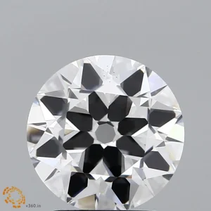 CC-OEC-203-EX-F-VS1-NGX-30-398 2.03 Carat Old European Cut Lab Grown Diamond, Excellent Polish, F Color, VS1 Clarity