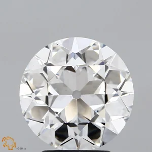CC-OEC-310-EX-F-VS1-NGX-30-162 3.10 Carat Old European Cut Lab Grown Diamond, Excellent Polish, F Color, VS1 Clarity