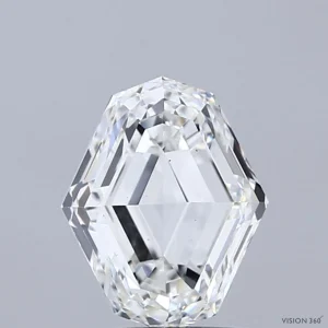 CC-OSC-164-EX-G-VS1-NGX-65-263 1.64 Carat Octagonal Step Cut Lab Grown Diamond, Excellent Polish, G Color, VS1 Clarity