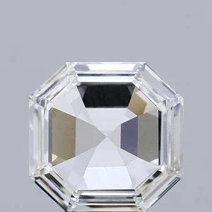 2.19 Carat Octagonal Step Cut Lab Grown Diamond, Excellent Polish, G Color, VVS2 Clarity