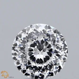 CC-PC-253-EX-E-VVS2-NGC-19-107 2.53 Carat Portuguese Cut Lab Grown Diamond, Excellent Polish, E Color, VVS2 Clarity
