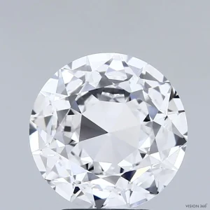 CC-PC-300-EX-D-VVS1-NGB-19-247 3.00 Carat Portuguese Cut Lab Grown Diamond, Excellent Polish, D Color, VVS1 Clarity