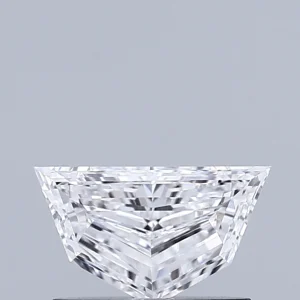 0.46 Carat Pentagon Step Cut Lab Grown Diamond, Very Good Polish, D Color, VVS2 Clarity
