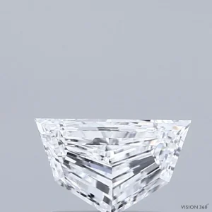CC-PSC-065-VG-D-VVS2-NGS-05-755-A 0.65 Carat Pentagon Step Cut Lab Grown Diamond, Very Good Polish, D Color, VVS2 Clarity
