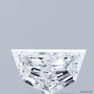 CC-PSC-067-VG-D-VS1-NGB-09-255-A 0.67 Carat Pentagon Step Cut Lab Grown Diamond, Very Good Polish, D Color, VS1 Clarity