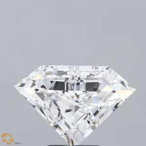 CC-PSC-309-EX-D-VVS2-NGC-20-11 3.09 Carat Pentagon Step Cut Lab Grown Diamond, Excellent Polish, D Color, VVS2 Clarity