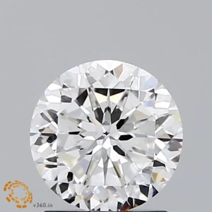 CC-RM-117-EX-E-VS1-NGX-28-38-A 1.17 Carat Round Modified Lab Grown Diamond, Excellent Polish, E Color, VS1 Clarity