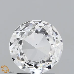 CC-RM-156-EX-E-SI1-Ngr-01-2 1.56 Carat Round Modified Lab Grown Diamond, Excellent Polish, E Color, SI1 Clarity