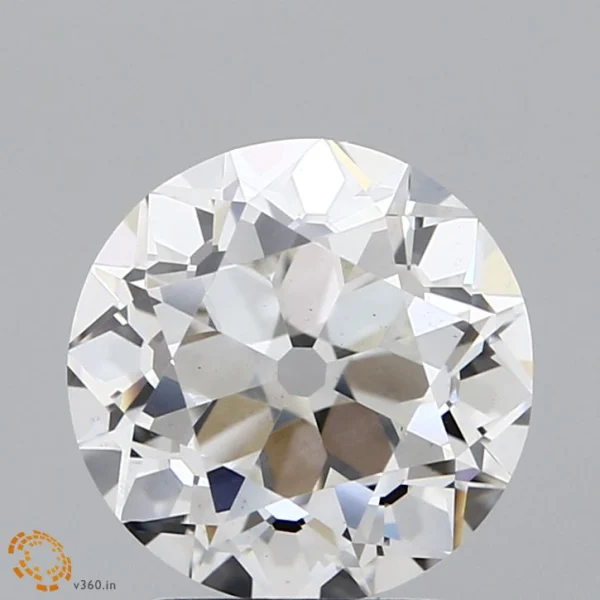 CC-RM-272-EX-G-VS1-NGX-30-110 2.72 Carat Round Modified Lab Grown Diamond, Excellent Polish, G Color, VS1 Clarity