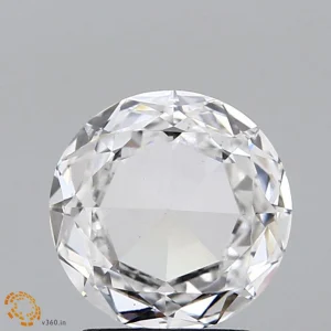 CC-RR-143-EX-E-VS1-CNGX-02-197 1.43 Carat Round Rose Lab Grown Diamond, Excellent Polish, E Color, VS1 Clarity