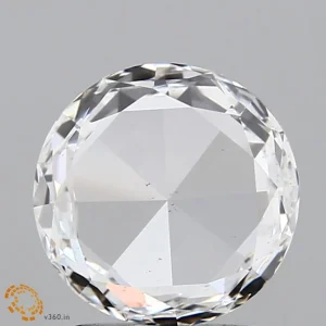 CC-RR-160-EX-F-VS1-NGA-01-106 1.60 Carat Round Rose Lab Grown Diamond, Excellent Polish, F Color, VS1 Clarity