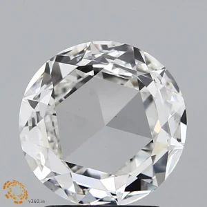 CC-RR-176-EX-F-VS1-NGX-17-14 1.76 Carat Round Rose Lab Grown Diamond, Excellent Polish, F Color, VS1 Clarity