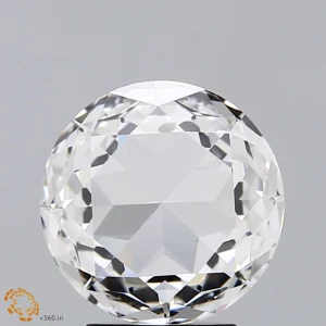 2.02 Carat Round Rose Lab Grown Diamond, Excellent Polish, G Color, VS1 Clarity