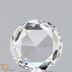 CC-RR-203-EX-F-VS1-NGX-15-149 2.03 Carat Round Rose Lab Grown Diamond, Excellent Polish, F Color, VS1 Clarity