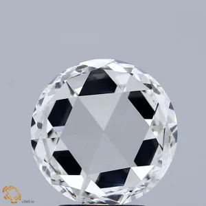 CC-RR-206-VG-G-VVS1-NGDC-03-894 2.06 Carat Round Rose Lab Grown Diamond, Very Good Polish, G Color, VVS1 Clarity