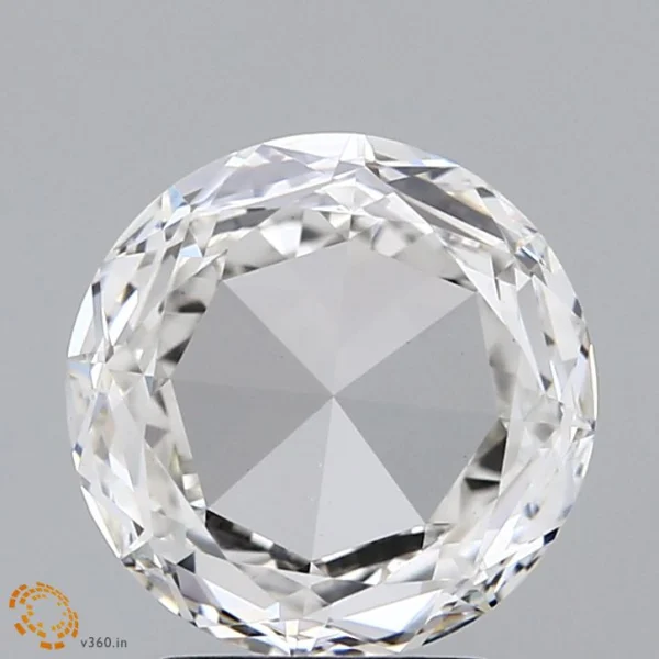 CC-RR-216-EX-G-VS1-NGX-06-1332 2.16 Carat Round Rose Lab Grown Diamond, Excellent Polish, G Color, VS1 Clarity