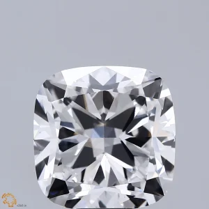 10.09 Carat Square Cushion Lab Grown Diamond, Excellent Polish, E Color, VVS2 Clarity