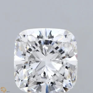 15.15 Carat Square Cushion Lab Grown Diamond, Excellent Polish, E Color, VS1 Clarity